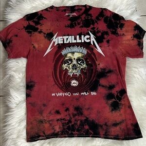 Metallica In Vertigo You Will Be Tie-Dye T-Shirt